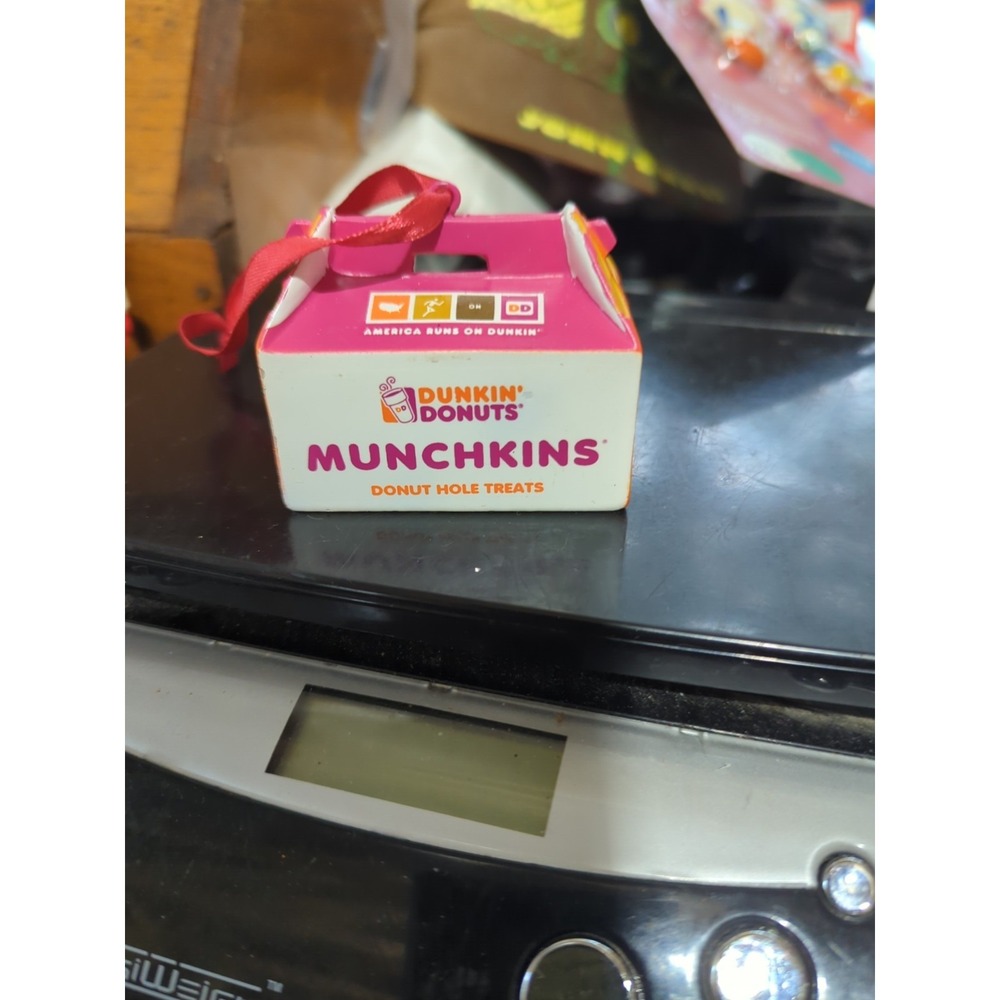 Dunkin' Donuts Munchkins Donut Hole Treats Christmas Ornament 2013